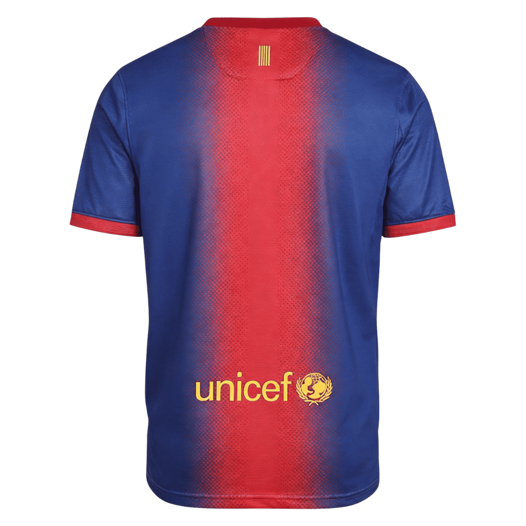 Retro Soccer Jersey Barcelona Home 2012/13