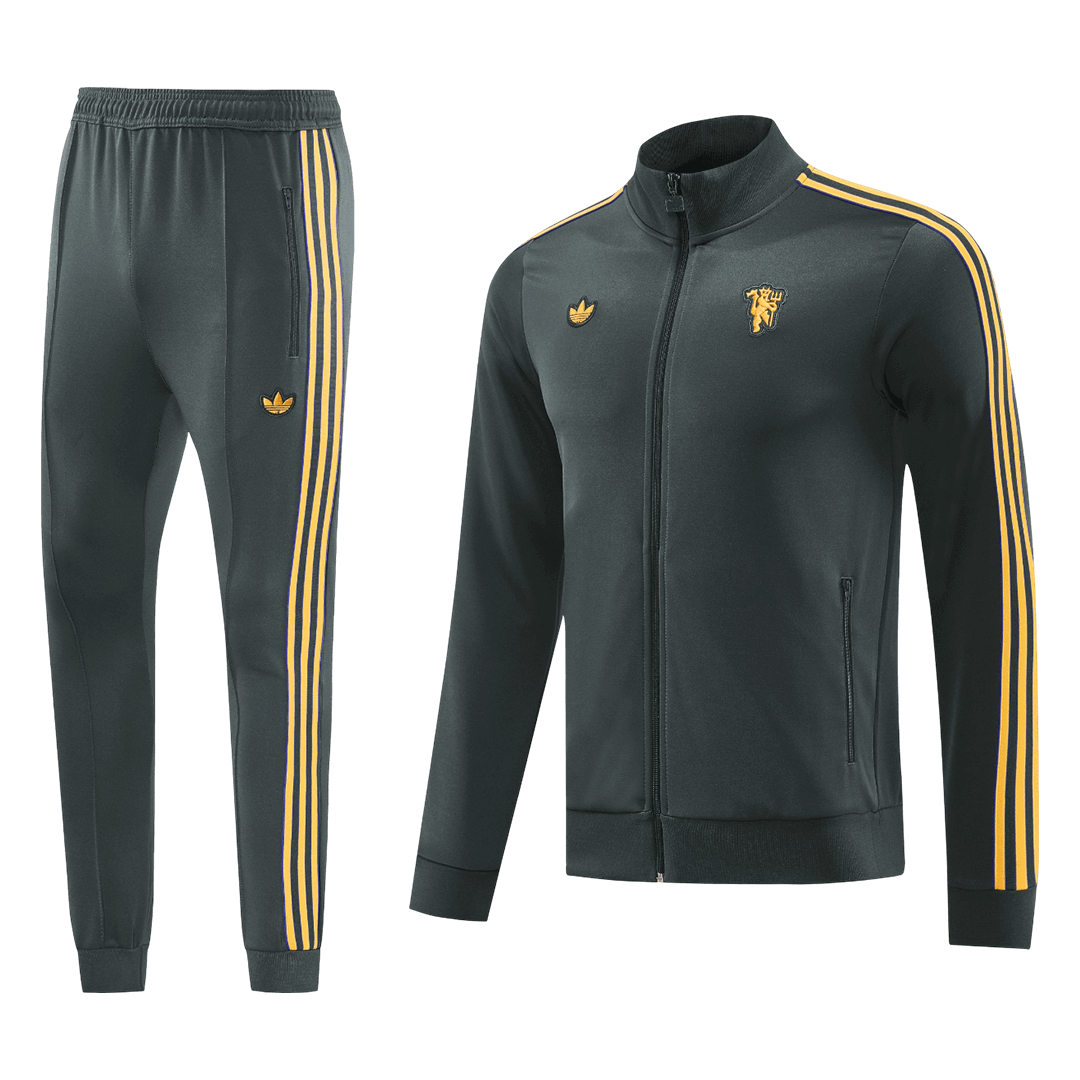 Manchester United jakke treningsdress 2025/26 svart
