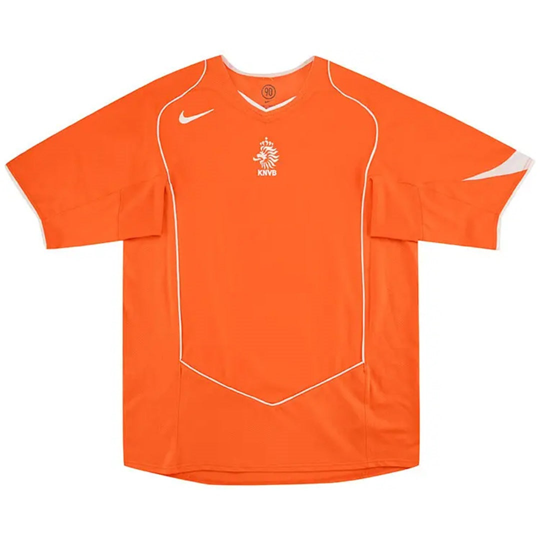 Retro fotballdrakter Nederland Hjem 2004