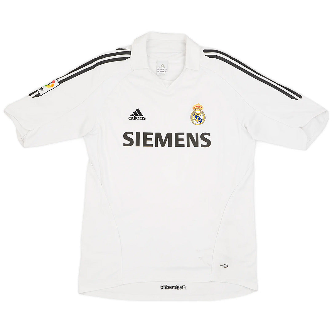 Retro fotballdrakt Real Madrid Hjemme 2005/06