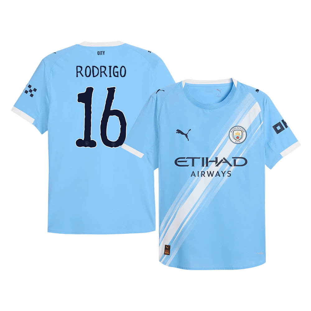 RODRIGO #16 Manchester City Kotiottelupaidan Pelaajaversio World Cup 2025/26 - Club World Cup