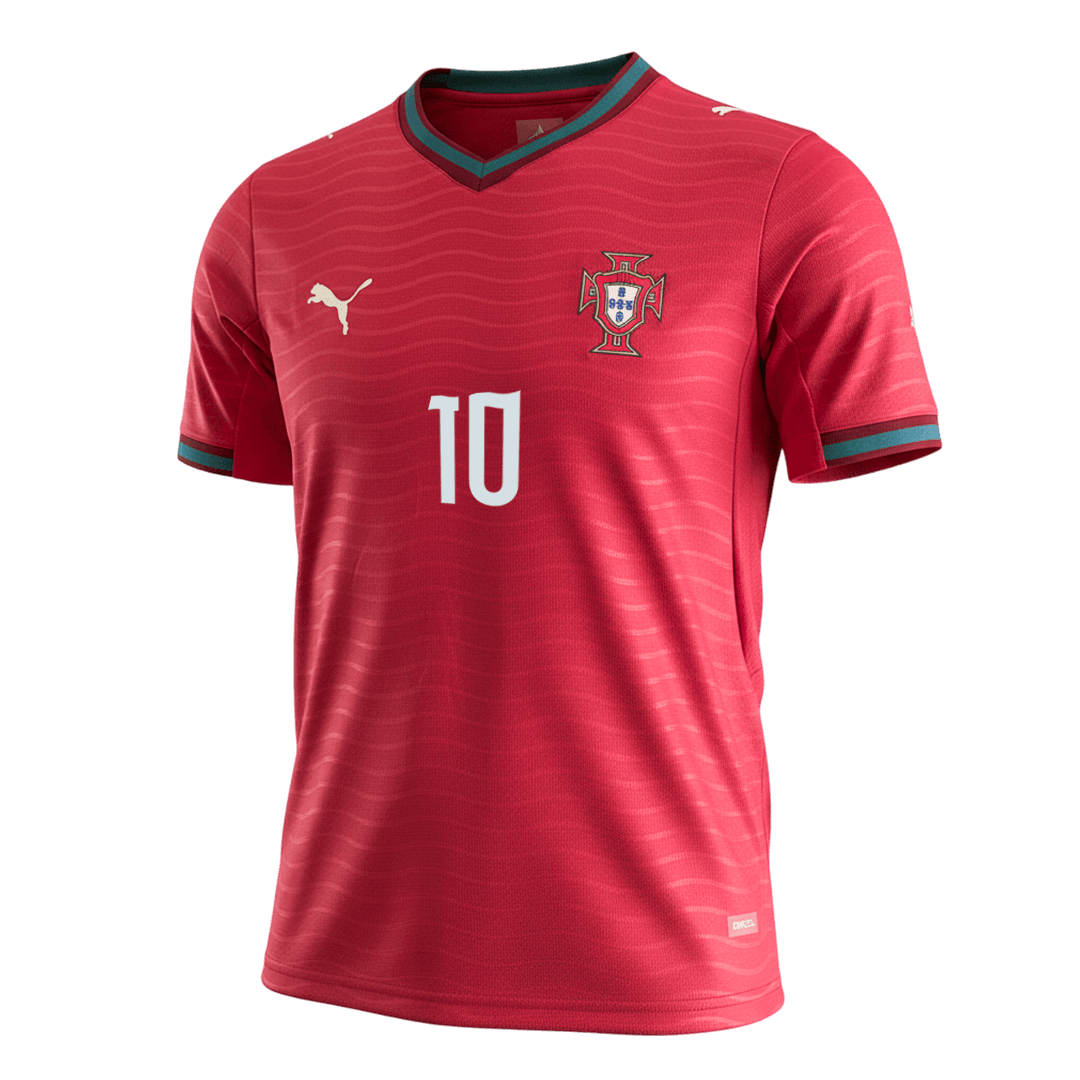 BERNARDO#10 Portugal Hjemmefotballdrakt VM 2026 Rød