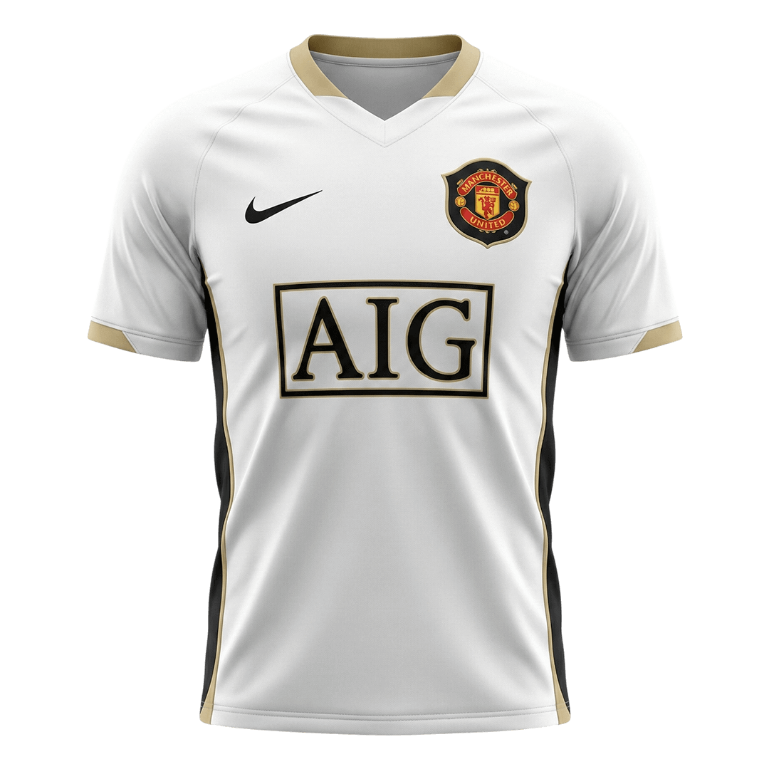 Retro fotballdrakt Manchester United Borte 2006/07