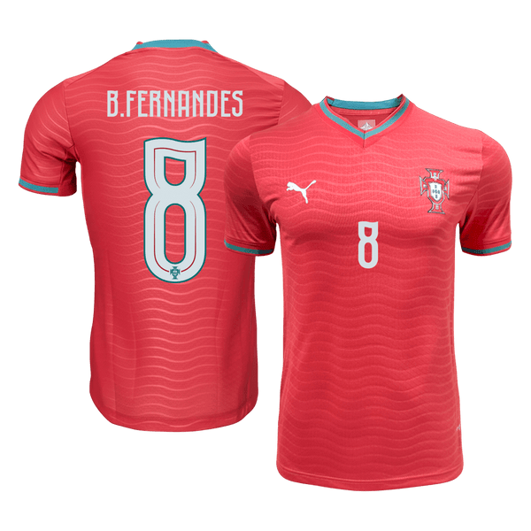 B.FERNANDES #8 Portugali Kotipelaajaversio Pelipaita World Cup 2026