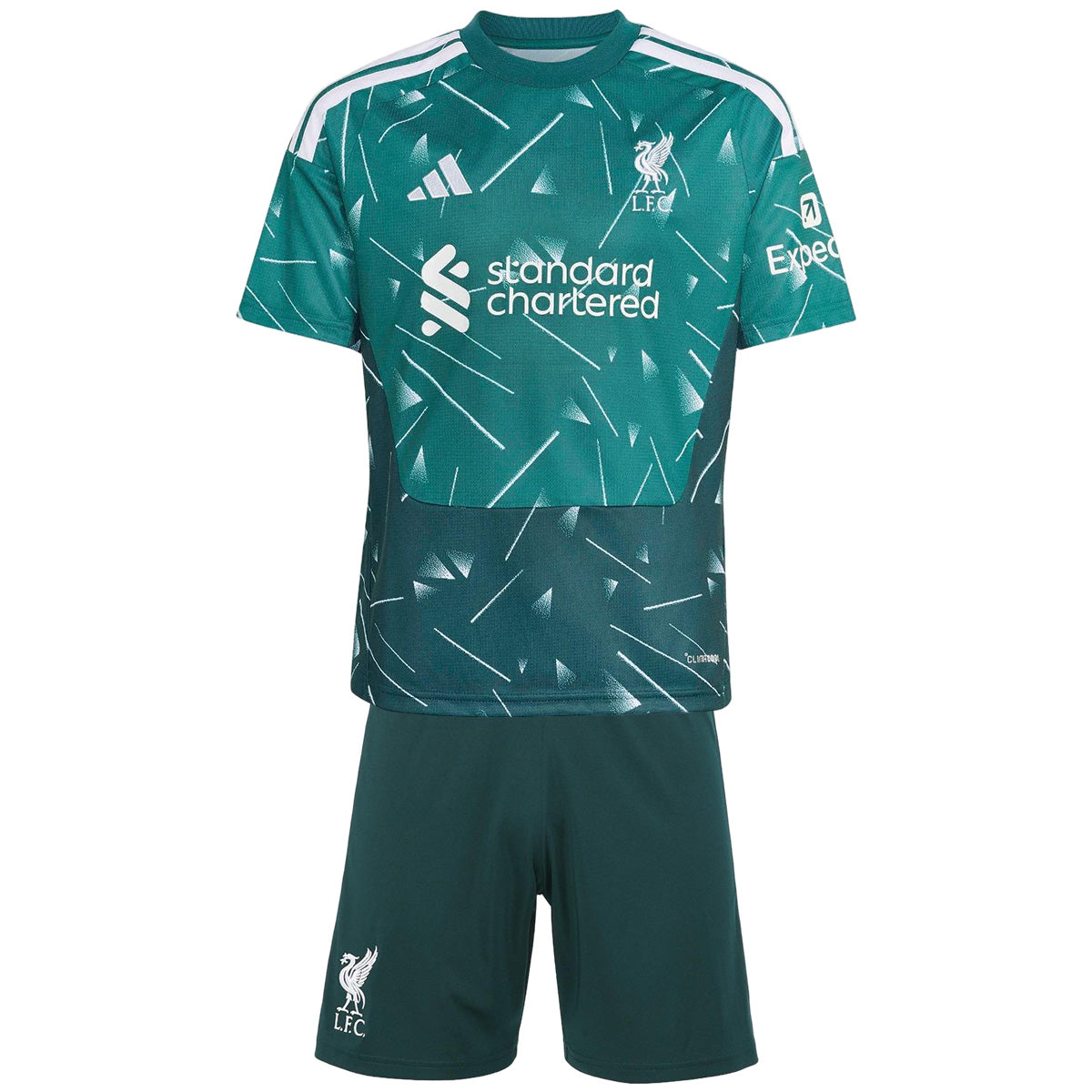 Liverpool Målvakt fotballdrakter for barn 2026/27 Grønn