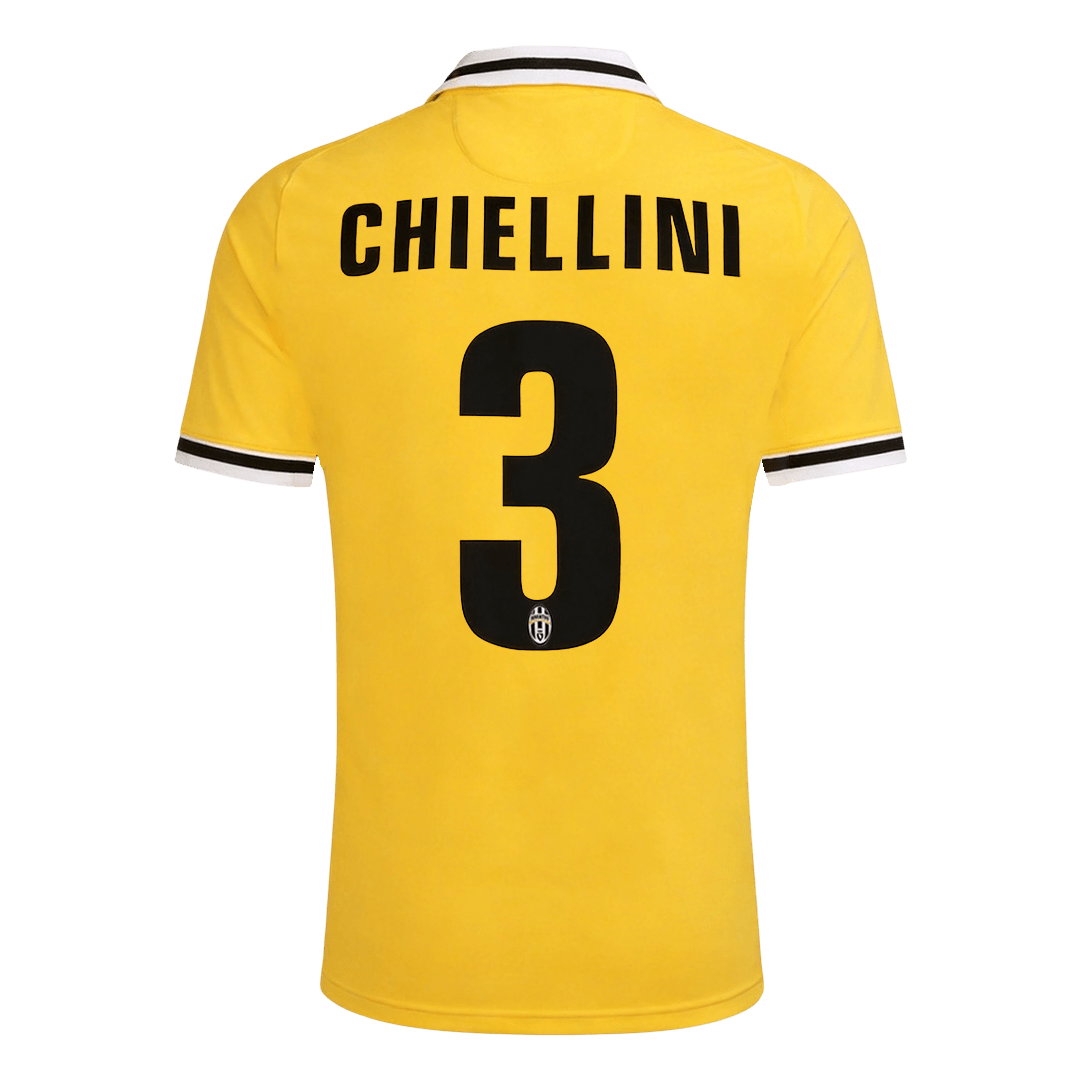 Retro fotballdrakt CHIELLINI #3 Juventus Borte 2013/14