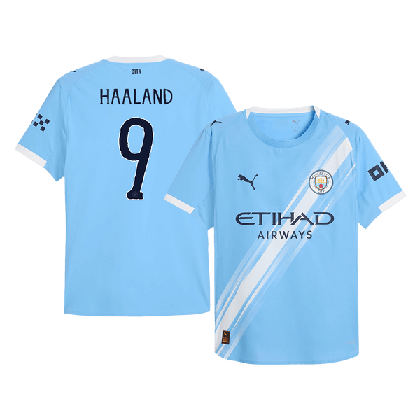 HAALAND #9 Manchester City Kotipelipaita MM 2025/26 - Seurojen MM
