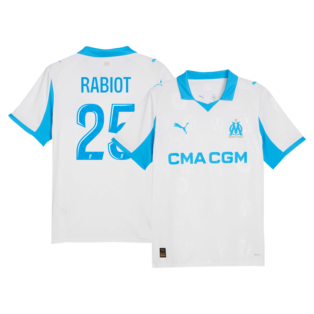 RABIOT #25 Marseille kotijalkapallopaita 2025/26