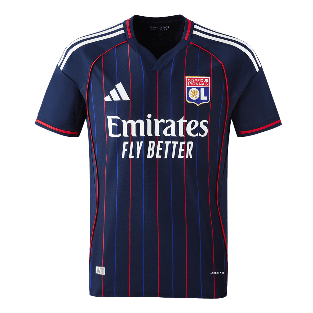 Olympique Lyonnais Autentisk Fotballdrakt Borte 2025/26
