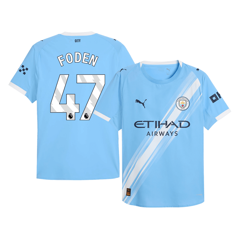 FODEN #47 Manchester City Hjemmespillerversjon Trøye 2025/26