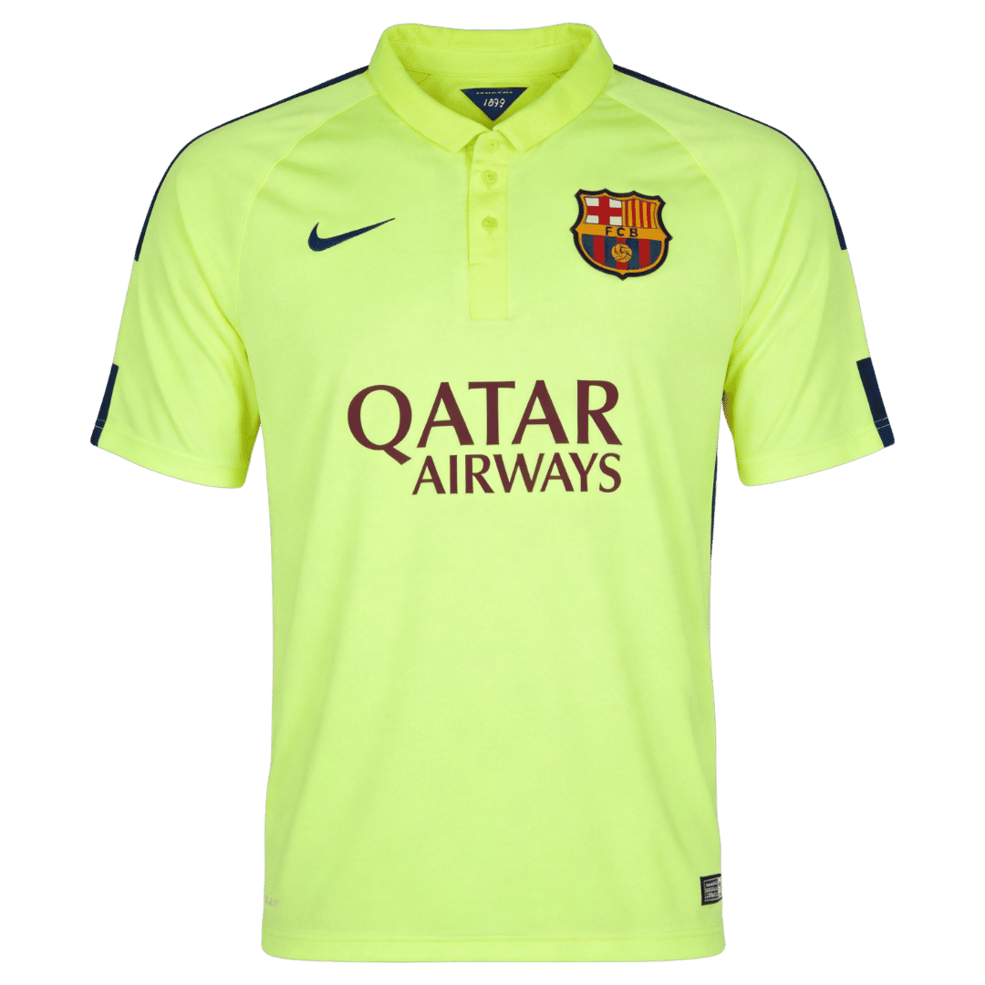 Retro Soccer Jersey Barcelona Third Away 2014/15