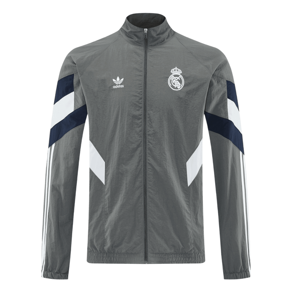Real Madrid tuulitakki 2025/26 - Harmaa