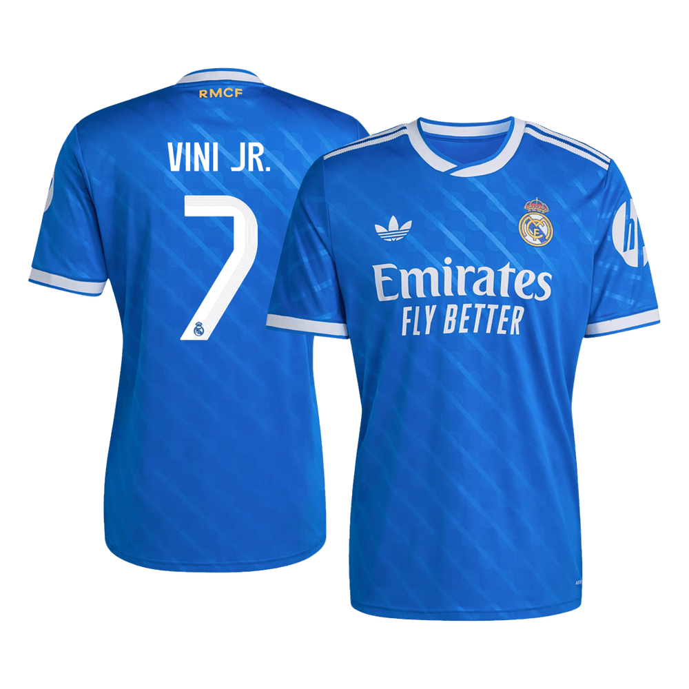 VINI JR. #7 Real Madrid Kolmas vierasjalkapallopaita 2025/26