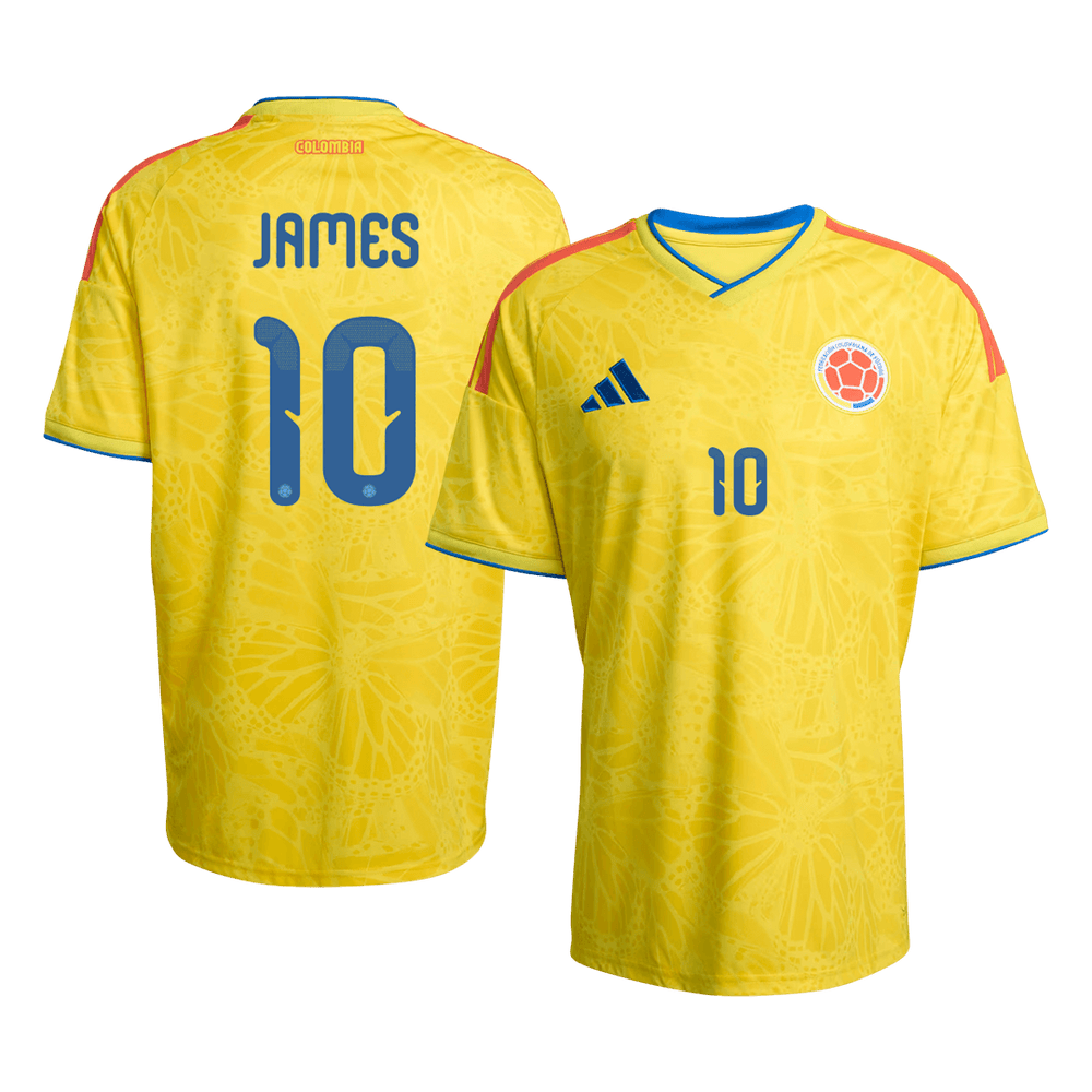 JAMES #10 Colombia hjemmefotballdrakt VM 2026