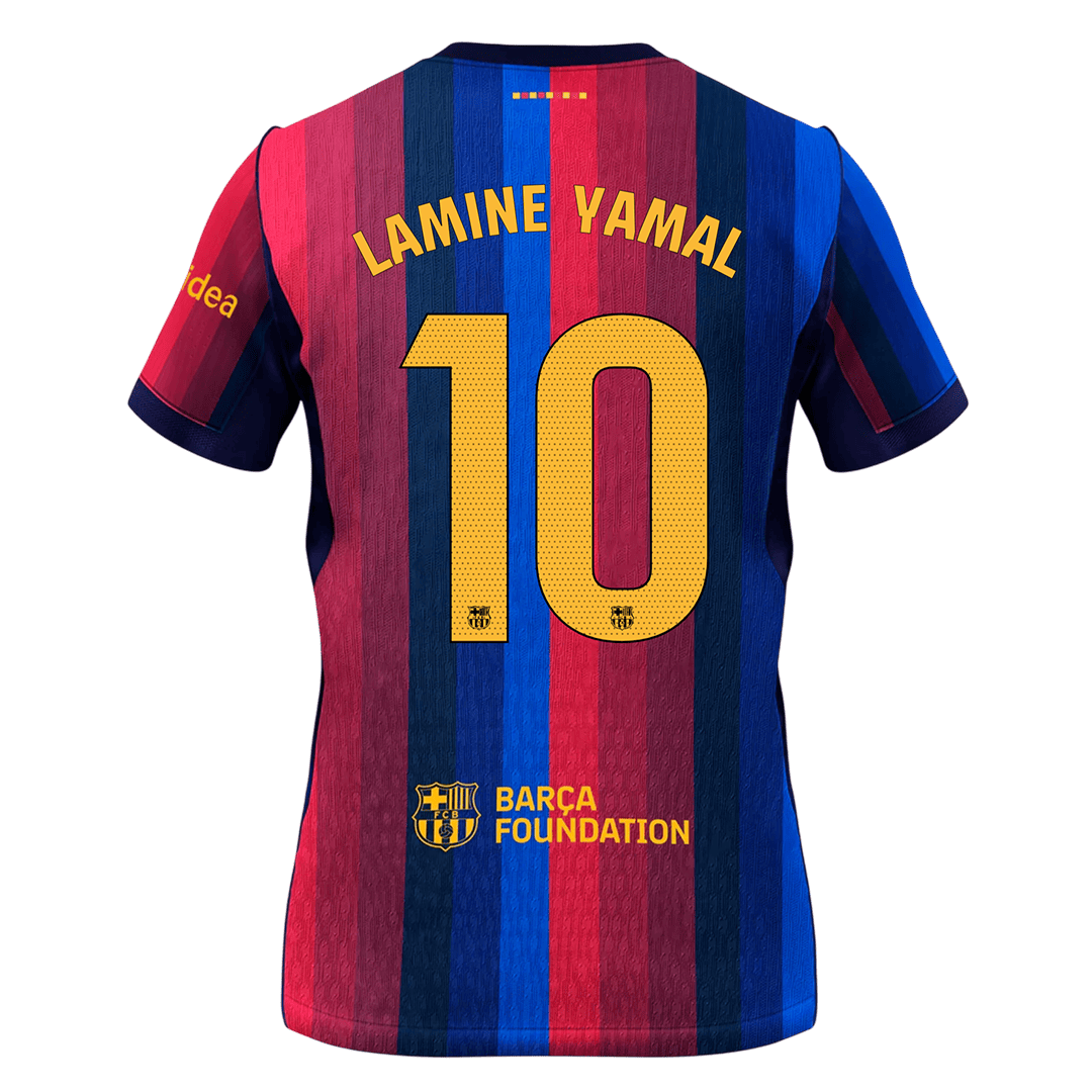 LAMINE YAMAL #10 Barcelona Hjemmefotballdrakt 2026/27