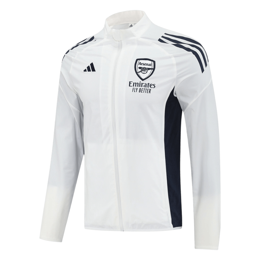Arsenal Windbreaker Jacket 2025/26 - Hvit