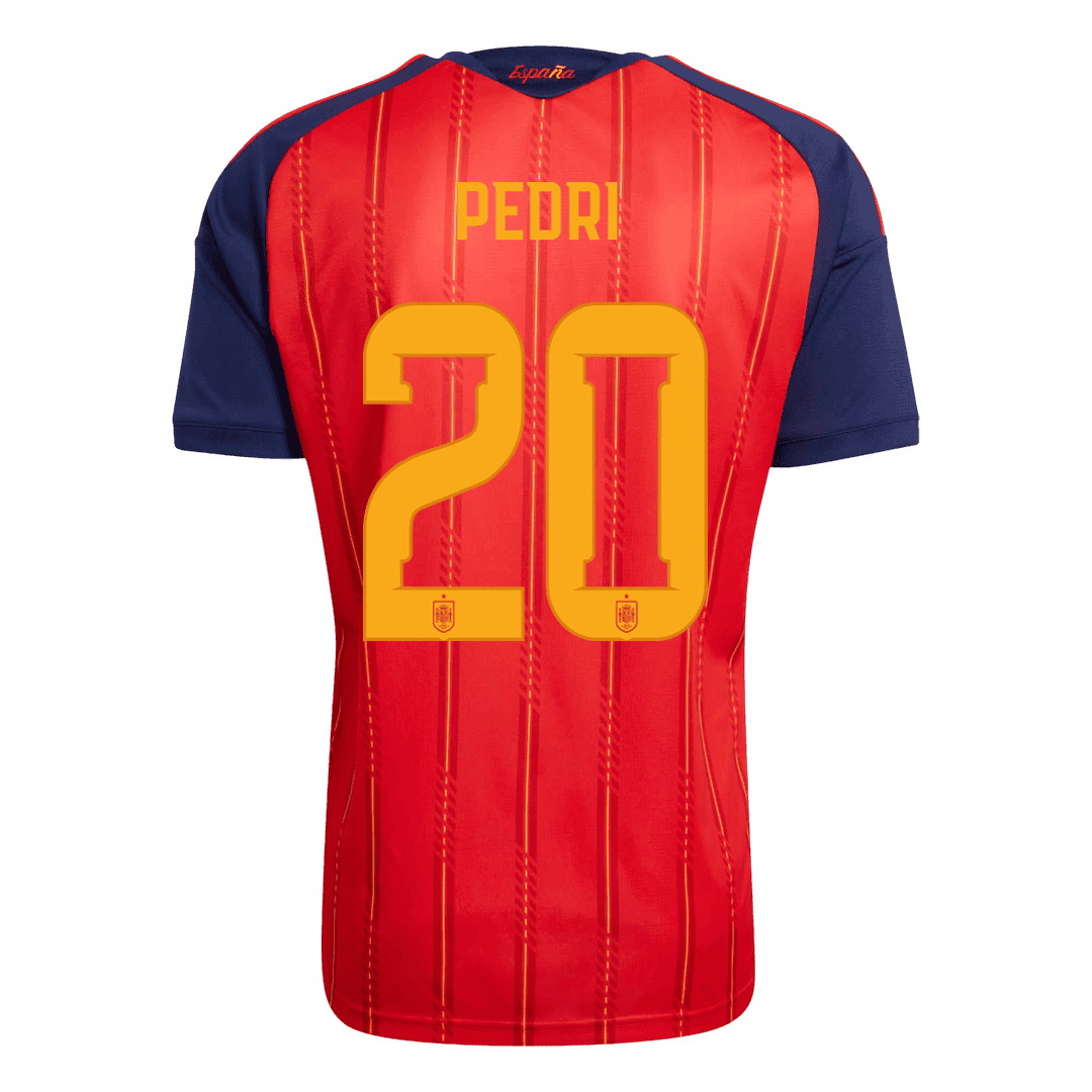 PEDRI #20 Spania hjemmefotballdrakt VM 2026
