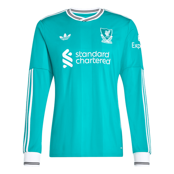 Liverpool Kolmas Vieraspaita Pitkähihainen Pelipaita 2025/26