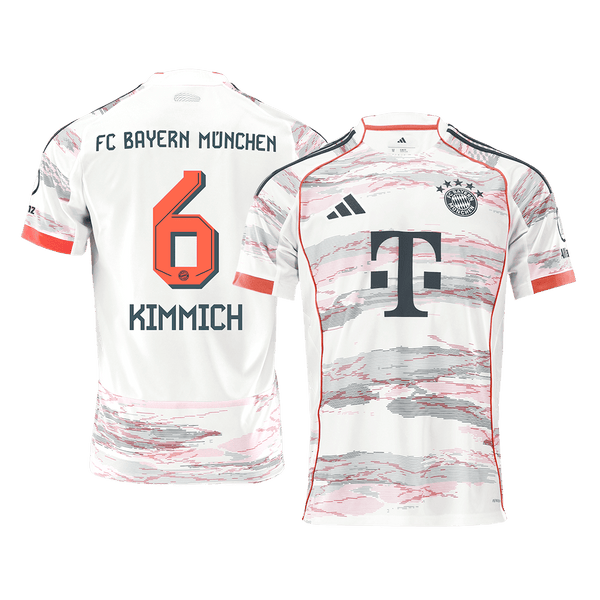 KIMMICH #6 Bayern München Vierasjalkapallopaita 2025/26