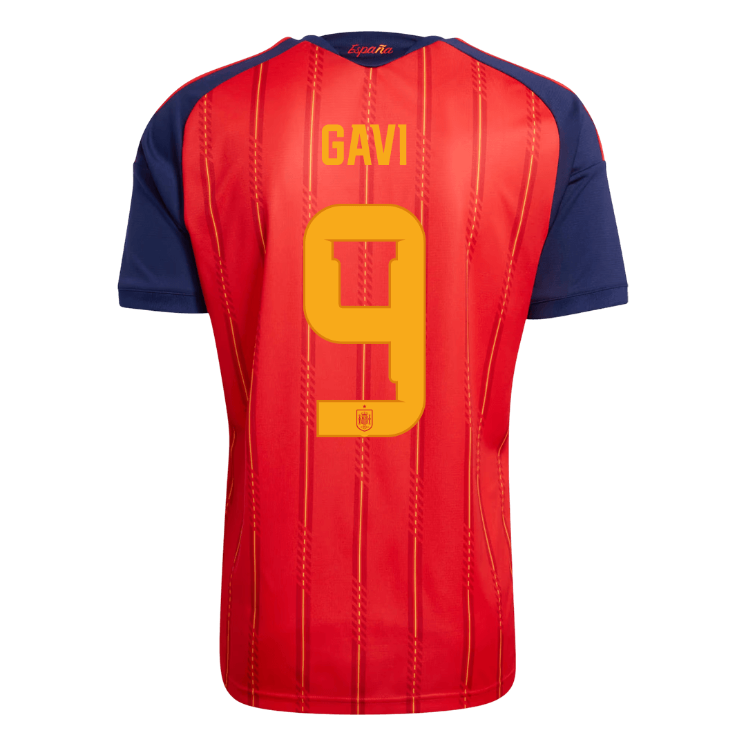GAVI #9 Spania hjemmefotballdrakt 2026