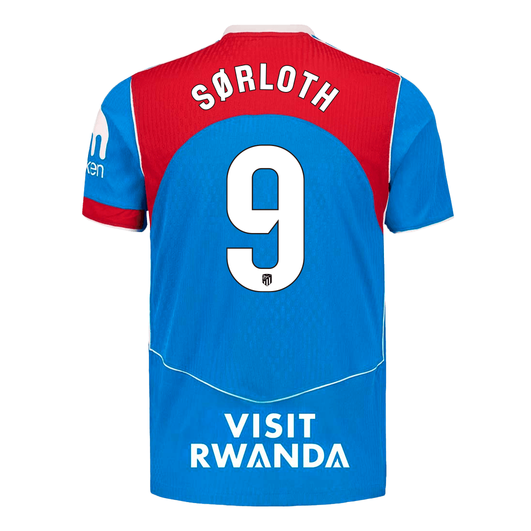 S?RLOT #9 Atletico Madrid Tredje Bortespillerversjon 2025/26