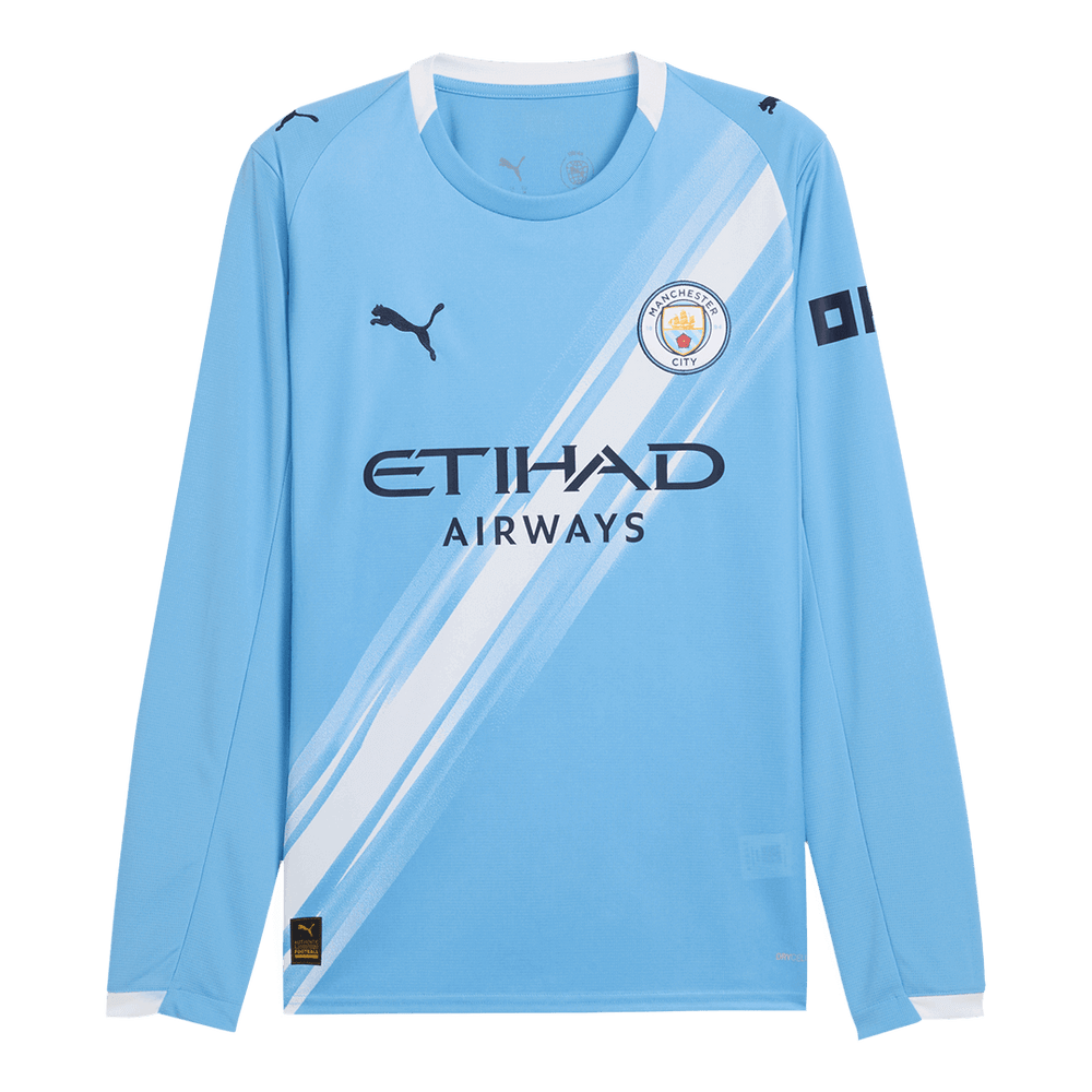 Manchester Cityn kotipaita pitkähihainen 2025/26