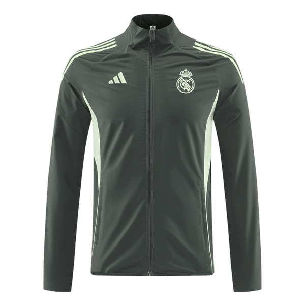 Real Madrid Tuulitakki 2025/26 - Tummanvihreä