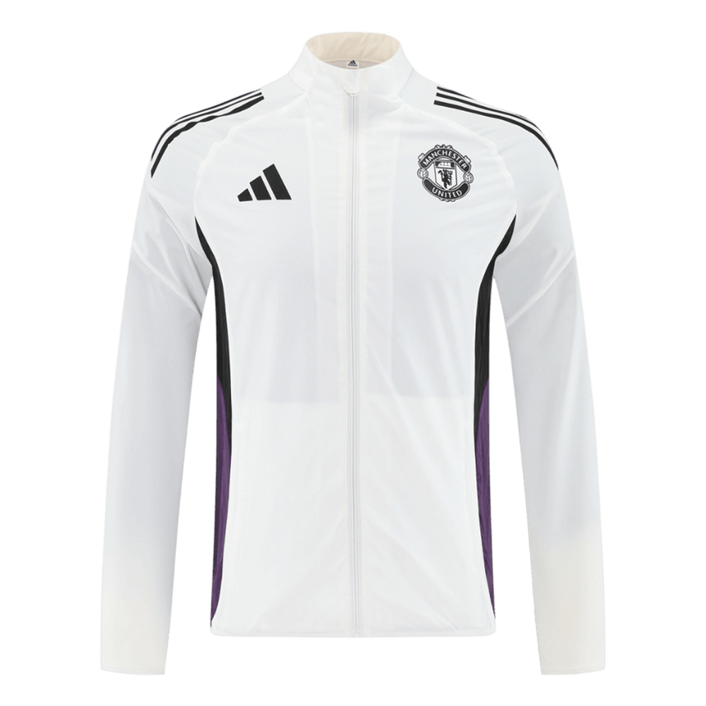 Manchester United tuulitakki 2025/26 - Valkoinen