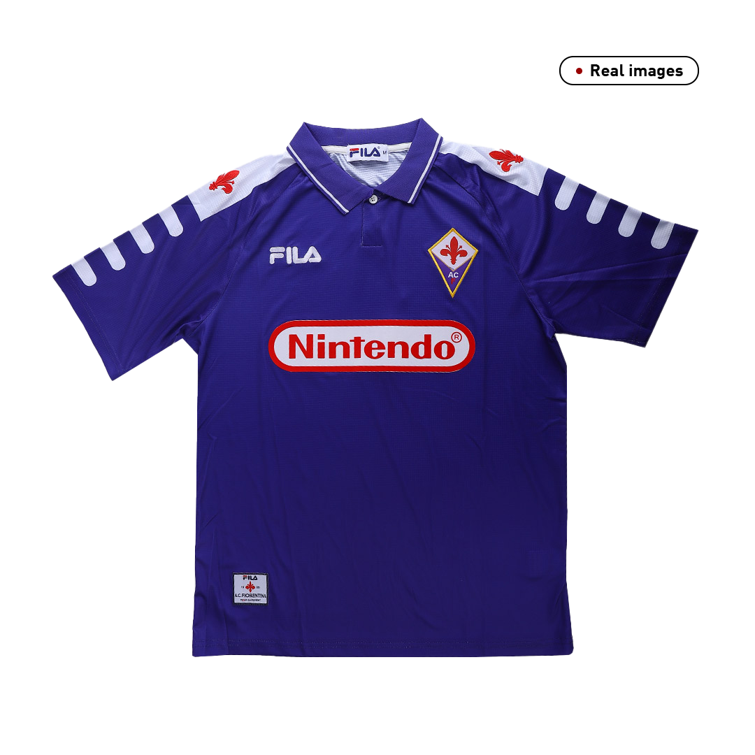 Retro fotballdrakt Fiorentina Hjem 1998/99