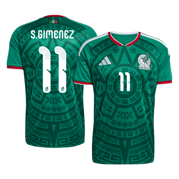 S.GIMENEZ #11 Meksiko kotijalkapallopaita World Cup 2026