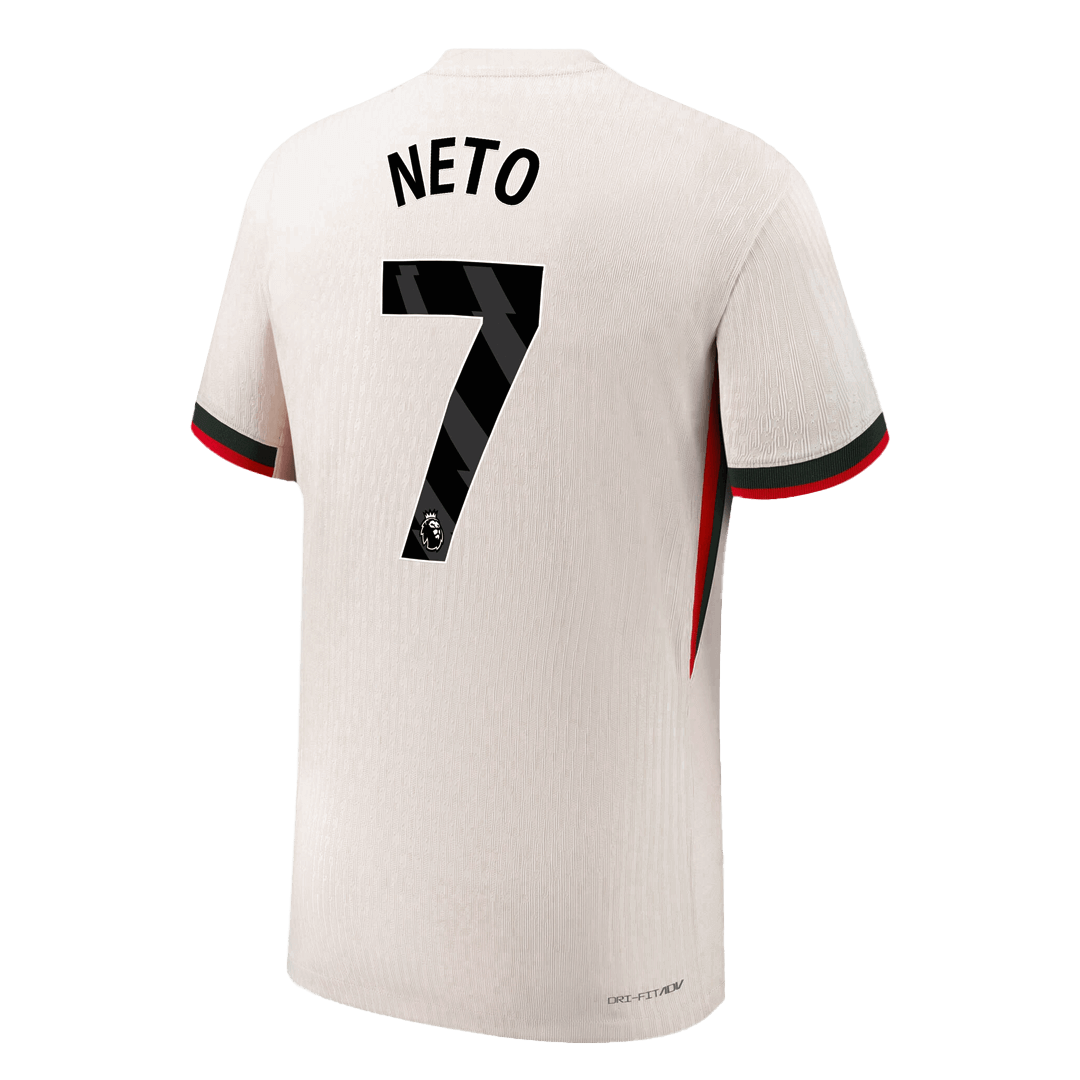 NETO #7 Chelsea Away Authentic Fotballdrakt 2025/26