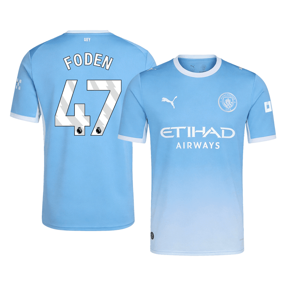 FODEN #47 Manchester City kotipeli pelipaita 2026/27