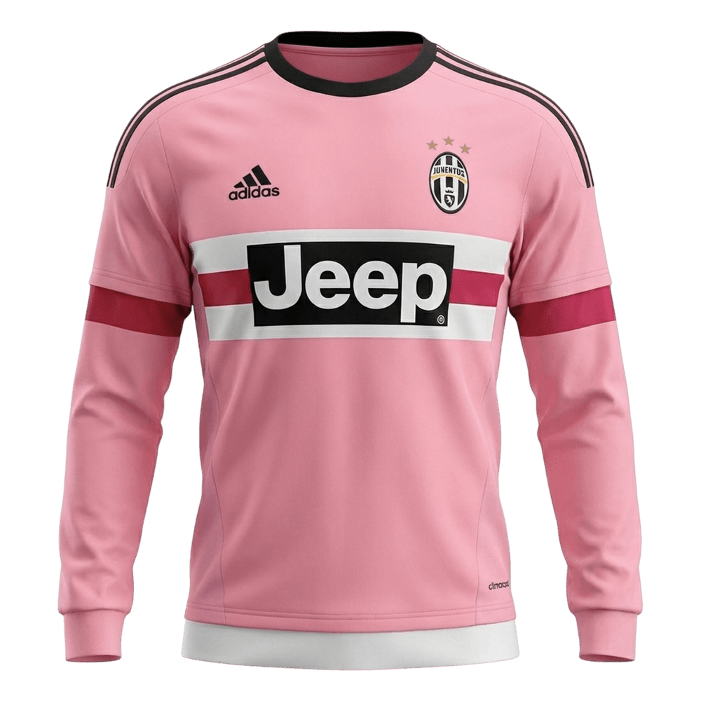 Retro fotballdrakt Juventus Langermet borte 2015/16