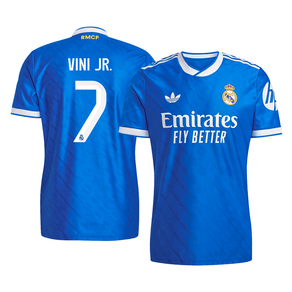 VINI JR. #7 Real Madrid Tredje Borte Autentisk Fotballdrakt 2025/26