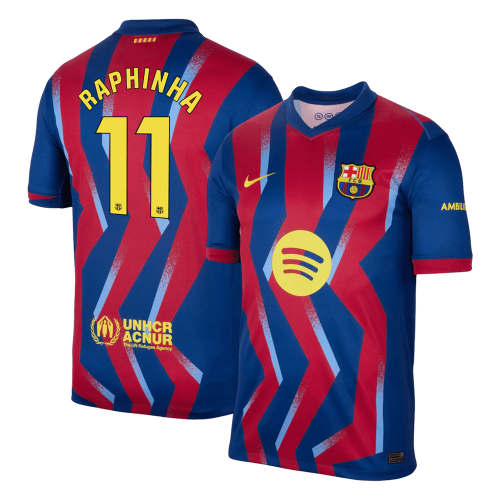 RAPHINHA #11 Barcelona Fotballdrakt 4. Borte 2025/26