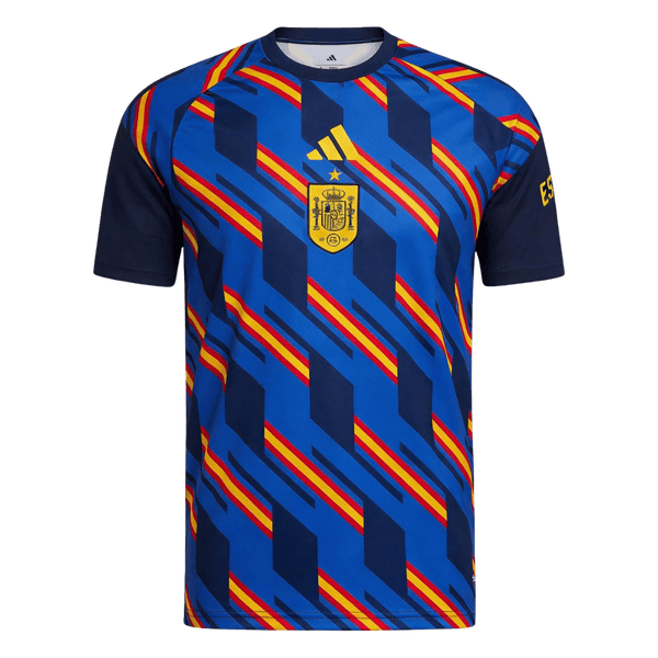 Espanjan ottelua edeltävät jalkapallopaidat MM 2026