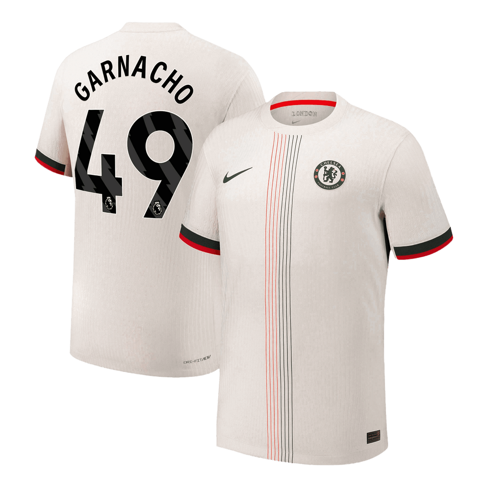 GARNACHO #49 Chelsea Away Authentic Fotballdrakt 2025/26