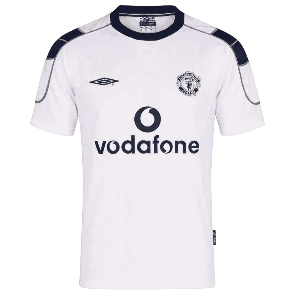 Retro fotballdrakt Manchester United Borte 2000/01