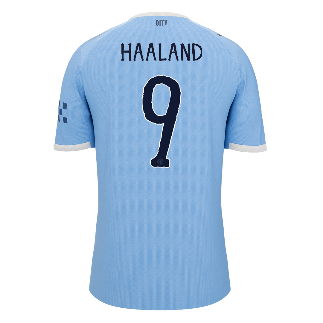 HAALAND #9 Manchester City hjemmefotballdrakt 2025/26