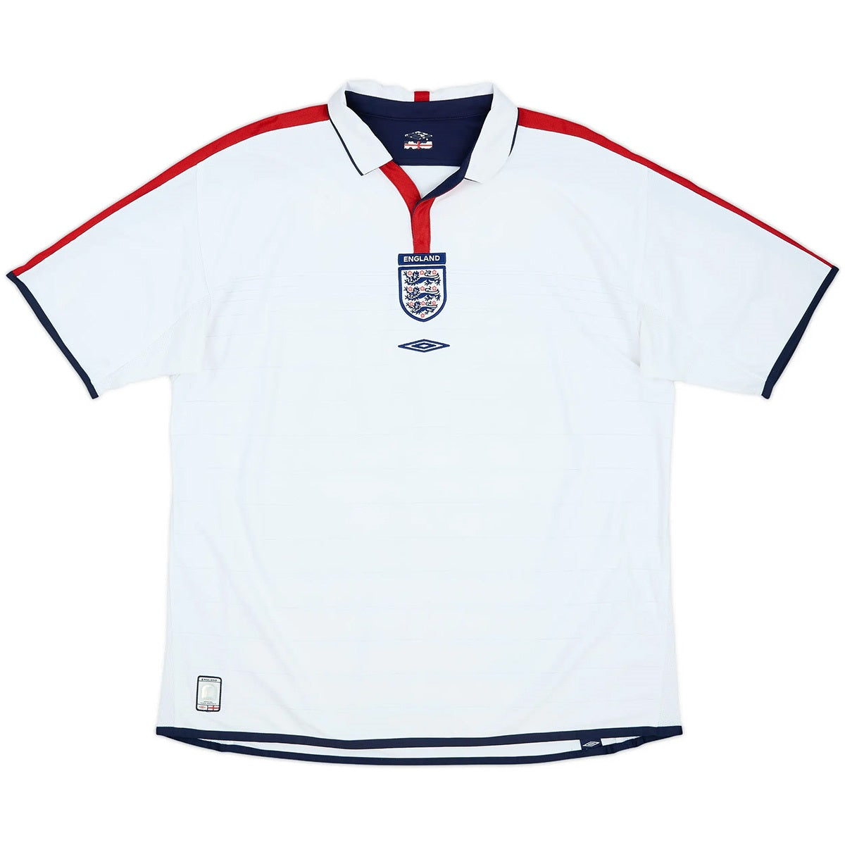 Retro fotballdrakt England hjemme-EM 2004