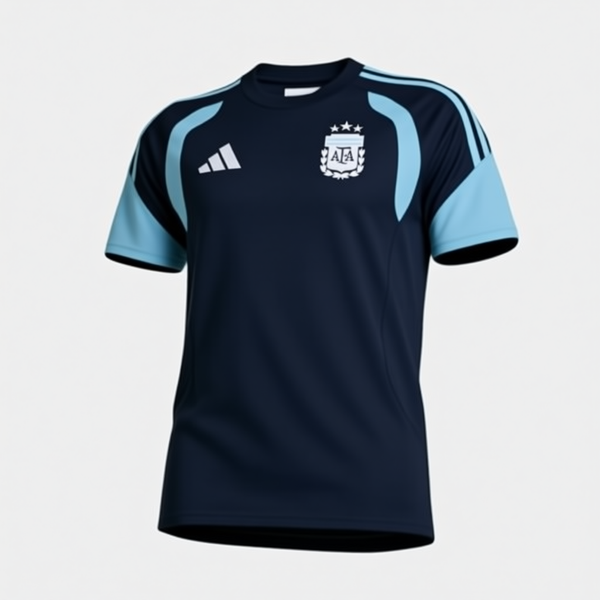 Argentiina Pre-Match jalkapallopaita MM 2026 Navy