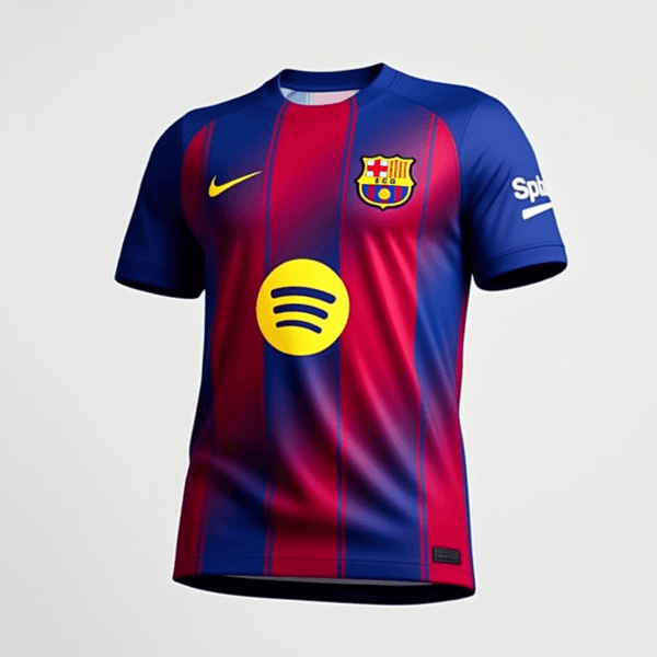8,9 € Barcelonan kotijalkapallopaita 2025/26