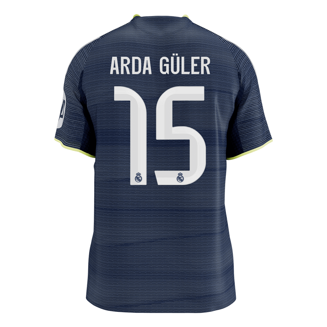 ARDA GüLER #15 Real Madrid Bortespillerversjon Trøye 2025/26