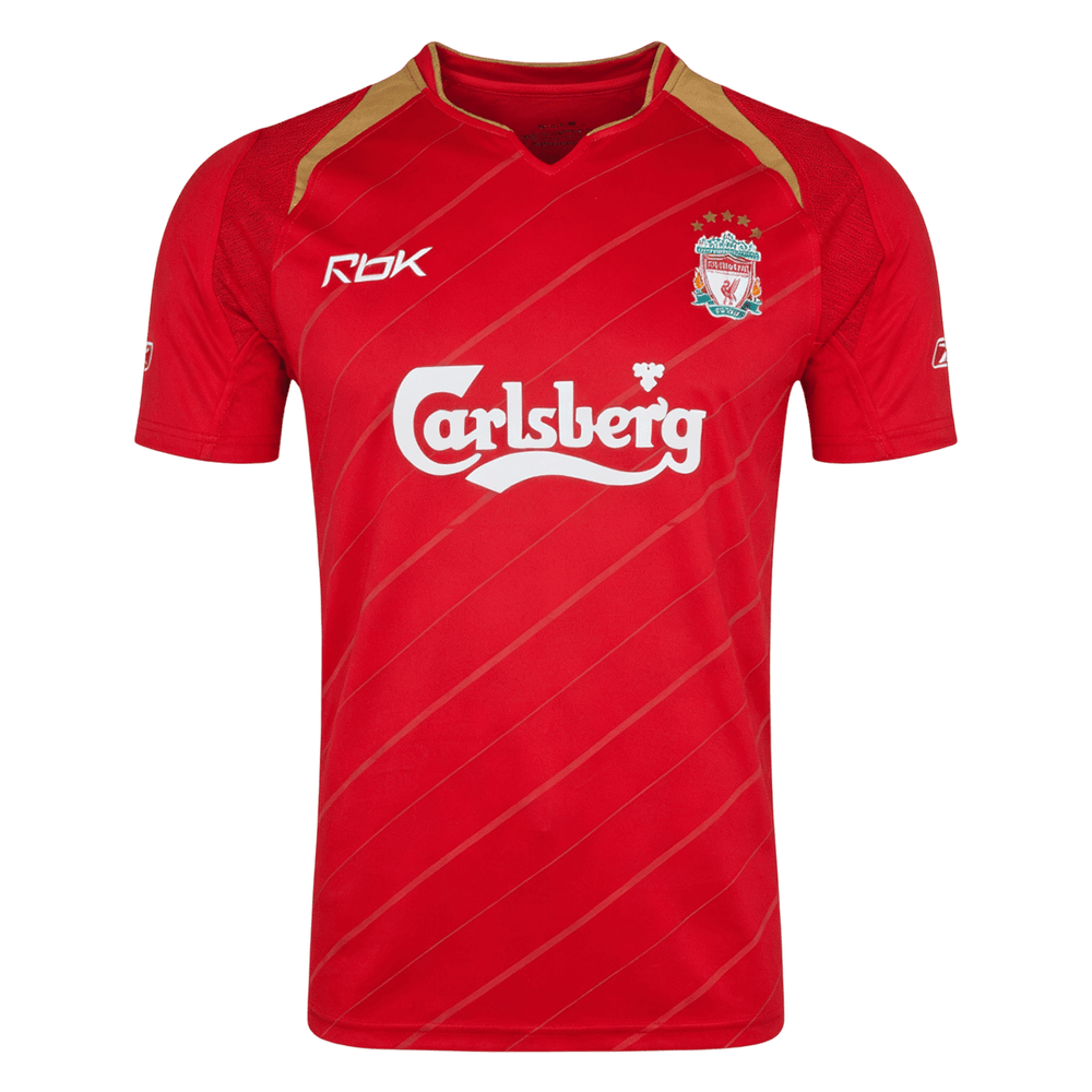 Retro fotballdrakt Liverpool hjemme 2005/06