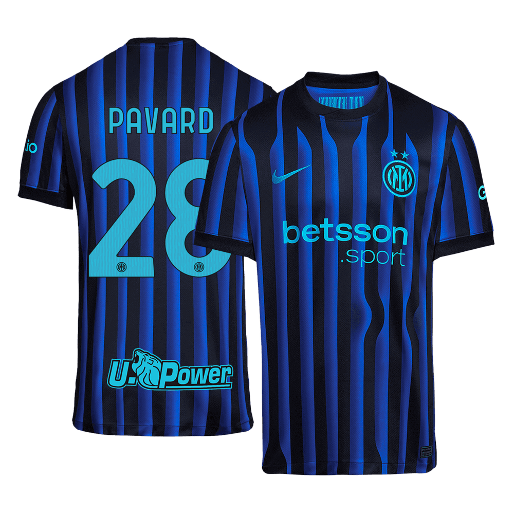 PAVARD #28 Inter Milan hjemmefotballdrakt 2025/26