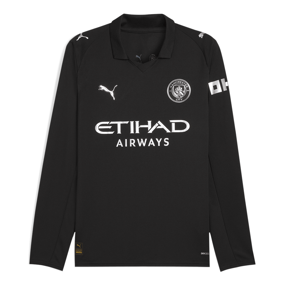Manchester City Pitkähihainen Vieraspaita 2025/26