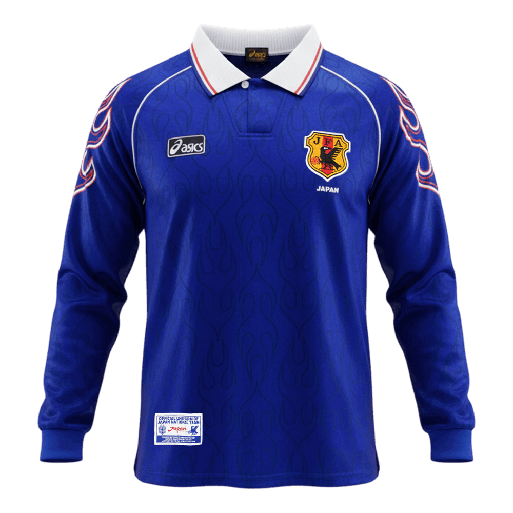 Retro fotballdrakt Japan Hjem Langermet 1998