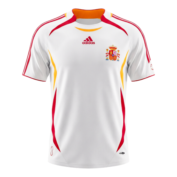 Retro jalkapallopaita Espanja vieras 2006