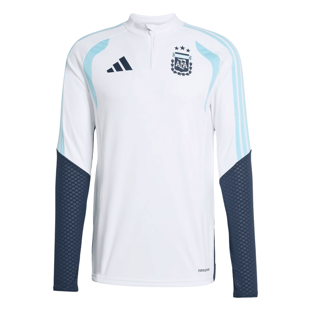 Argentina 1/4 Zip Tracksuit 2026 Kids White