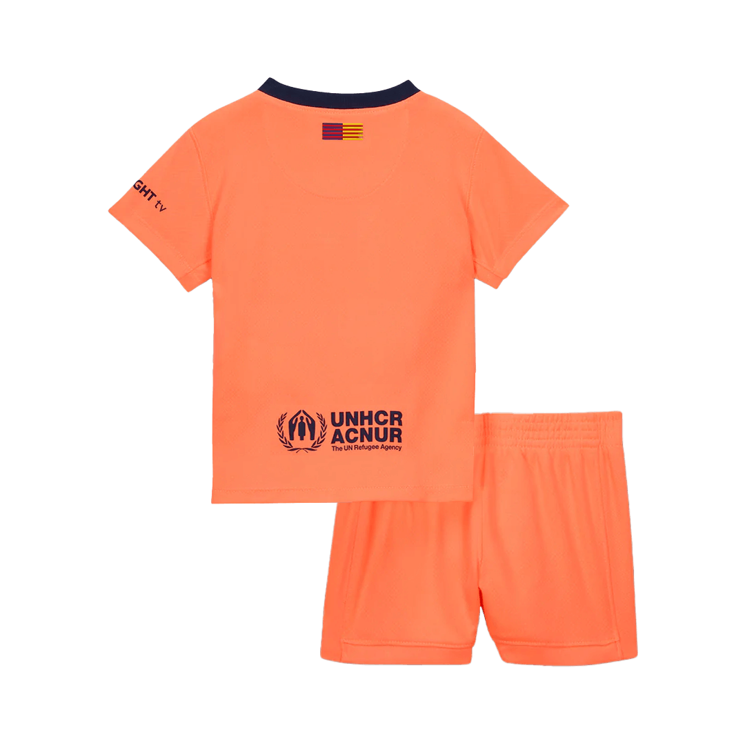 Barcelona Third Away Kids fotballdraktersett 2025/26